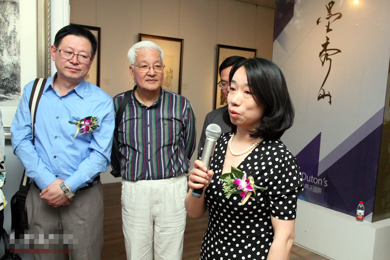 南开大学秀山画会会长庄雪阳致辞_副本